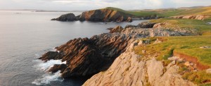 Photo: Whale Wick, with its cliffs and jagged rocks, is one example of Shetland's coastline